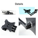 Cold Rolled Steel Retractable Steering Universal TV Rack, Model: CP306 (14-43 inches)