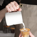 304 Stainless Steel Coffee Pot with Scale, Spec: 350ml (Black Beak)