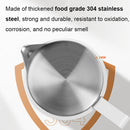 304 Stainless Steel Coffee Pot with Scale, Spec: 500ml (Retro Crane Mouth)