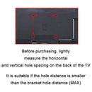 Telescopic Rotation Adjustable Tilt TV LCD Screen Wall Bracket, Model: CP502 (32-80 inches)