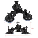 Car General Purpose Vehicle Bracket Suction Cup Fixed Glass Video Shooting Base, Shape: Suction Cup+PTZ
