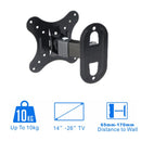 Swivel Telescopic Tilt TV Wall Mount Bracket, Model: F03 (14-27 inches)