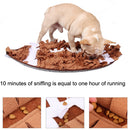 HT-344 Pet Foraging Pad Dog Sniffing Mat Anti-Choke Slow Food Pad(Green)