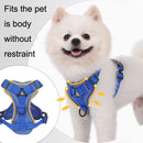 HT-864 Pet Traction Rope Reflective Breathable Dog Chest Strap Vest, Size: XL(Coffee)