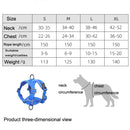 HT-864 Pet Traction Rope Reflective Breathable Dog Chest Strap Vest, Size: L(Red)