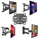 NORTH BAYOU Telescopic Swivel TV Monitor Wall Mount Bracket For 32-60 inch