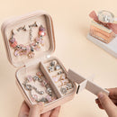 Kids DIY Beaded Bracelet Kids Jewelry Accessories, Color: Sakura Pink With Storage Box