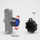 SMNU SM028 Mobile Phone Holder Security Lock Anti-theft Lock For Connecting Rod