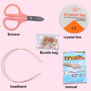 32 Grid Acrylic Beaded Kids DIY Necklace Bracelet Toys Without Box