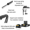 NORTH BAYOU F80 17-30 inch TV Monitor Up And Down Lift Bracket(Black)