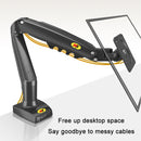NORTH BAYOU F80 17-30 inch TV Monitor Up And Down Lift Bracket(Black)