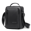 WEIXIER D237 Men Shoulder Bag Minimalist Outdoor Casual Bag, Color: Double Pull Black Big