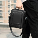 WEIXIER D237 Men Shoulder Bag Minimalist Outdoor Casual Bag, Color: Double Pull Black Big
