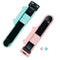 Dancing Wrist Bracelet Game Handle Strap For Switch JOY-CON(Pink Blue Long and Short)