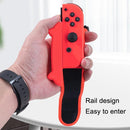 Dancing Wrist Bracelet Game Handle Strap For Switch JOY-CON(Purple Orange 29cm)