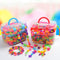About 550pcs/box Beads Children Educational Toys DIY Handmade Beads(Boxed Red)