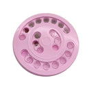 Dog & Cat Relieve Boredom Interactive Toy Puzzle Slow Food Plate, Specification: 30x30cm(Pink)