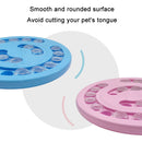 Dog & Cat Relieve Boredom Interactive Toy Puzzle Slow Food Plate, Specification: 30x30cm(Sky Blue)