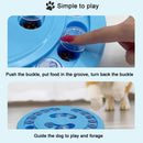Dog & Cat Relieve Boredom Interactive Toy Puzzle Slow Food Plate, Specification: 30x30cm(Pink)
