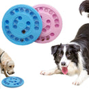 Dog & Cat Relieve Boredom Interactive Toy Puzzle Slow Food Plate, Specification: 30x30cm(Pink)