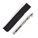 LEO 27593 Carbon Mini Fishing Rod Shrink Handle Throwing Poles, Length: 1.5m
