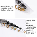 LEO 27593 Carbon Mini Fishing Rod Shrink Handle Throwing Poles, Length: 1.8m