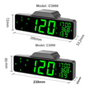 8.0 Inch Screen Car HUD Car Head-up Display Compass Multifunction GPS Speedometer