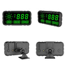 C3012 GPS Head-up Display Speed Mileage Compass Car General (Black)