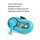 LEO 28152 Sea Rod Sound and Light Alarm Fishing Rod Prompt Alarm, Style: Turntable Black