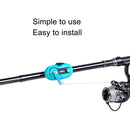 LEO 28152 Sea Rod Sound and Light Alarm Fishing Rod Prompt Alarm, Style: Turntable Black