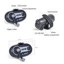LEO 28152 Sea Rod Sound and Light Alarm Fishing Rod Prompt Alarm, Style: Rocker Blue