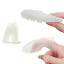5 PCS Pet Silicone Teeth Scaffolding Oral Cleaning Toothbrush(Upgraded White)