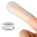 5 PCS Pet Silicone Teeth Scaffolding Oral Cleaning Toothbrush(White)