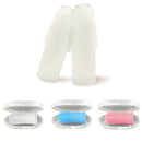 5 PCS Pet Silicone Teeth Scaffolding Oral Cleaning Toothbrush(Blue)