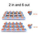 15 PCS / Box DF-62 Nylon Terminal Block Set Multi-function Splitter
