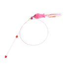 5 PCS Wire Funny Cat Stick With Bell Cat Toy, Style: Fish