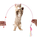 5 PCS Wire Funny Cat Stick With Bell Cat Toy, Style: Mouse