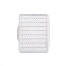 LEO 28055 Transparent Thin Flying Hook Box Fishing Hook Gear Box, Size: Medium 104 Bit