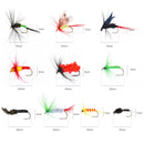 100 PCS LEO 27955 Flying Fishing Imitation Butterfly Iconing Fish Hook