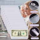 A6 Gypsophila Loose-leaf Bookkeeping Notebook Cash Budget Hand Book(Silver White)