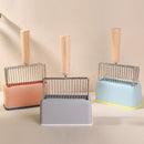 Metal Wooden Handle Cat Litter Remove Pet Cleaning Tool, Specification Base (Random Color Delivery)