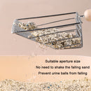 Metal Wooden Handle Cat Litter Remove Pet Cleaning Tool, Specification Base (Random Color Delivery)