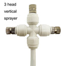Outdoor Children Playing Water Portable Vertical Spray Cooling System Garden Sprayer(White)