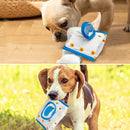 Pet Voice Molars Hide Food And Draw Paper Dog Educational Toy, Specification: Yellow Rectangular