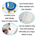 Pet Voice Molars Hide Food And Draw Paper Dog Educational Toy, Specification: White Rectangular