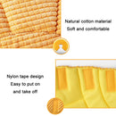 Cat Anti-bite Sunflower Soft Cloth Collar Pet Supplies, Specification: S(Yellow)