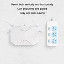 30 PCS Traceless Wall Hanging Multifunction Plug-in Rack, Specification: Double