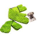 Pet Bath Quick Dry Absorbent Chenille Towel(Thumbs Apart)