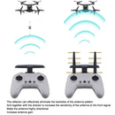 BRDRC Remote Control Eight Wood Antenna Signal Enhancer Suitable For DJI FPV Combo(Black Copper)