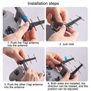 BRDRC Remote Control Eight Wood Antenna Signal Enhancer Suitable For DJI FPV Combo(Gray Red Copper)